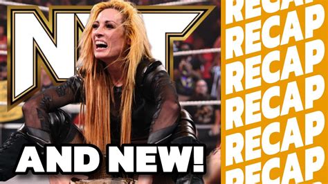 Becky Lynch Wins Nxt Title Wwe Nxt News Recap Youtube