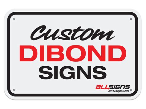 Dibond Signs – All Signs & Graphics Inc
