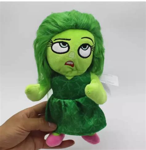 2024 HOT DISNEY Inside Out 2 Plush Doll Cartoon Plush Stuffed Soft Disgust 22cm 15 18 PicClick UK