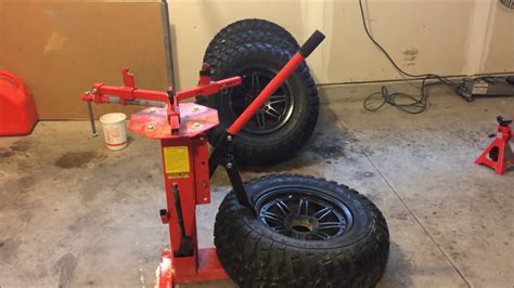 MANUAL TIRE CHANGER - YouTube