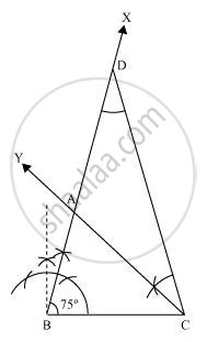 Construct A Triangle Abc In Which Bc Cm B And Ab Ac