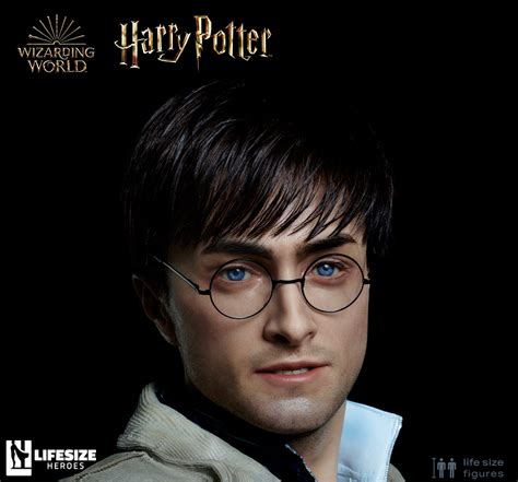 Harry Potter Silikonkopf lebensgroße Statue Figur