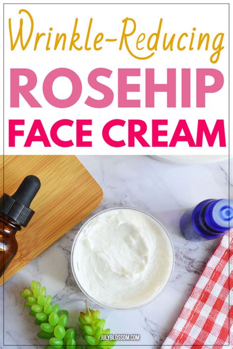 Diy Anti Wrinkle Rosehip Oil Face Cream ♡ July Blossom