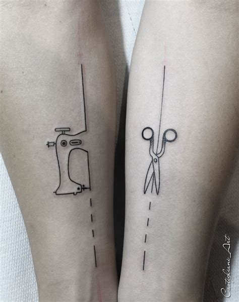 Seamstress Tattoo By Enrico Castigliani Sewing Machine Tattoo Sewing