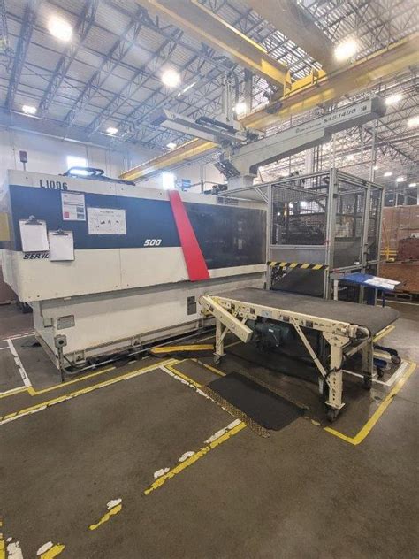 500 Ton Milacron Servo Injection Molding Press General Machinery Llc
