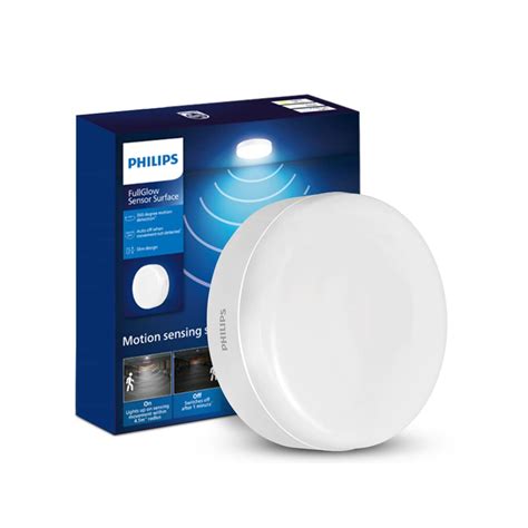 Buy Philips Full Glow Motion Sensor Watt Round Led Surface