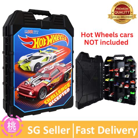Hot Wheels Cart Storage Case Easy Grip Carrying Case Makes Collecting And Clean Up Easy