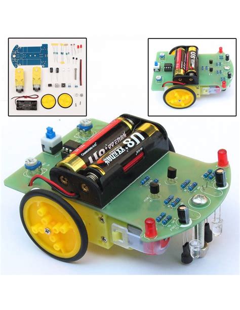 diy tracking robot car  reduction motor