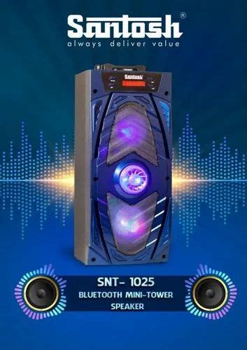 SNT 1025 Bluetooth Speaker At Best Price In Kolkata By Santosh Sales