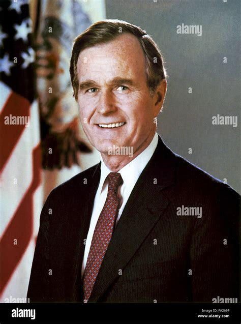 George H W Bush American Politician Who Served As The 41st President