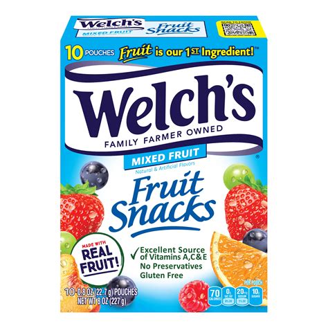 Welch's Mixed Fruit Fruit Snacks - Shop Fruit snacks at H-E-B