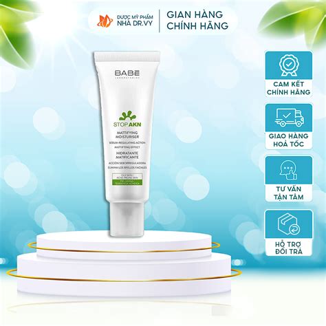 CÔNG TY Kem dưỡng ẩm BABE Mattifying Moisturiser 50ml dành cho da dầu mụn Shopee Việt Nam