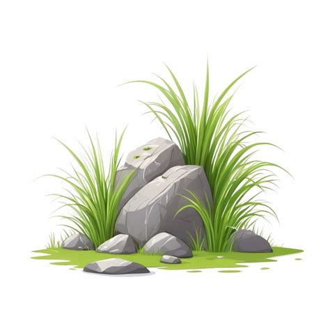 Grass Cartoon With Transparent Background 45802437 Png