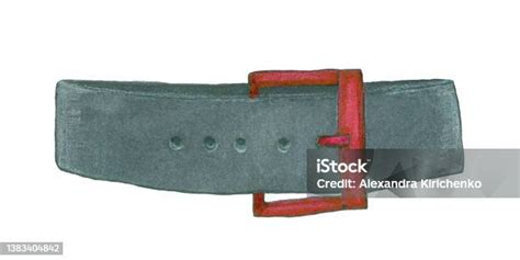 Leather Belt Clip Art Stock Illustration - Download Image Now - Belt ...