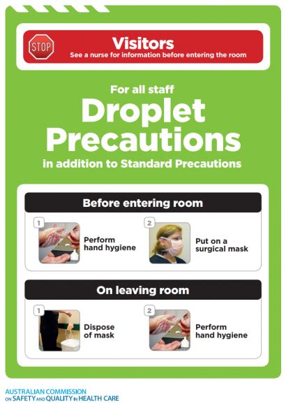 What Illness Requires Droplet Precautions