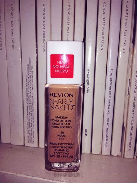 INFASHIONLOVE Revlon Nearly Naked Foundation Review
