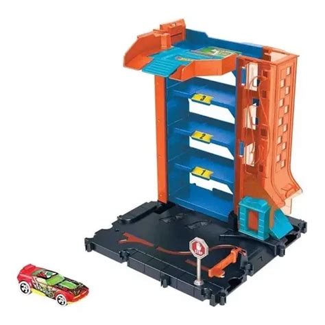 Hot Wheels Pista City Garagem Mattel Clubinho Do Desconto