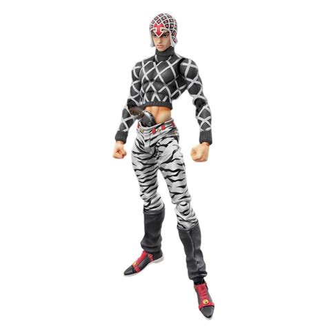 Super Action Series Guido Mista With Sex Pistols Ver Black Jojo S Bizarre Adventure Stardust