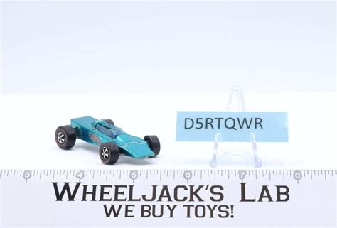 Lotus Turbine Aqua 1969 Redline Hot Wheels Mattel Vintage RL Wheeljack S Lab