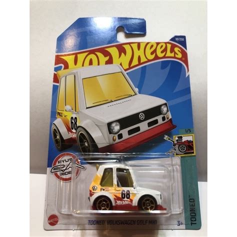 Tooned Volkswagen Golf Mk Hot Wheels Hw Tooned Ryu Asada Vw Lote Shopee Brasil