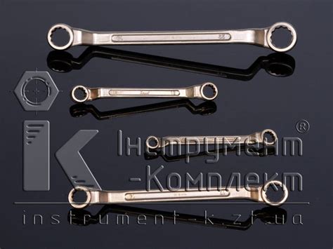 151-0911 Ключ накидной коленчатый искробезопасный 9х11 Al-Cu X-Spark ...