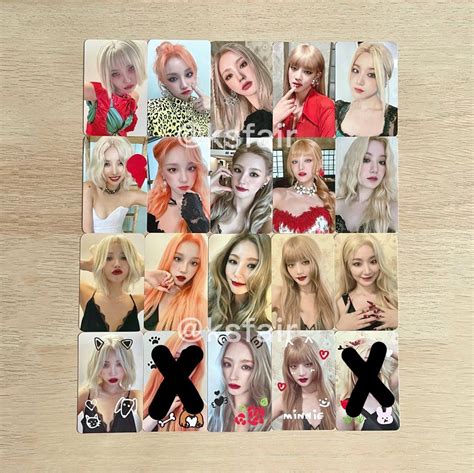 Official G Idle Gidle I Love Nude Th Mini Album Photocard Ktown U Pop Up Lucky Draw Ld