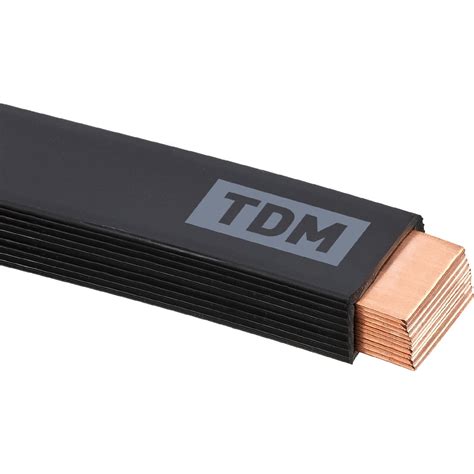 Медная гибкая изолированная шина TDM ШМГ 10х(100x1), 2м, SQ0841-0020 ...