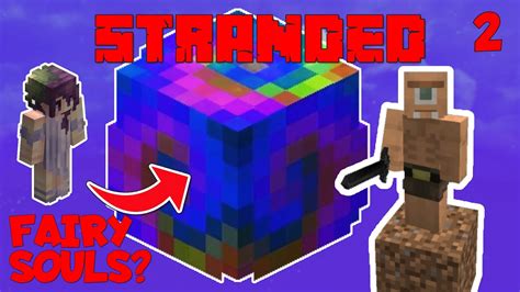 I Got A Fairy Soul On Stranded More Of Hypixel Skyblocks New Game