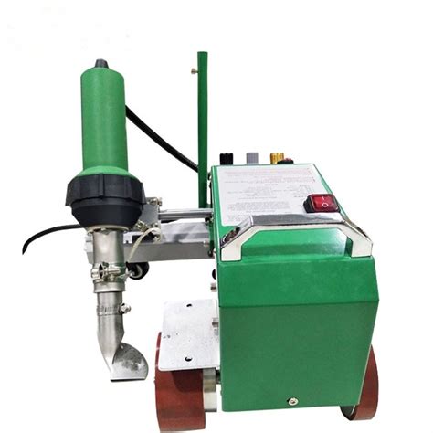 Plastic Banner Seaming Equipment Hot Air Banner Seaming Welding Machine China Pvc Welding