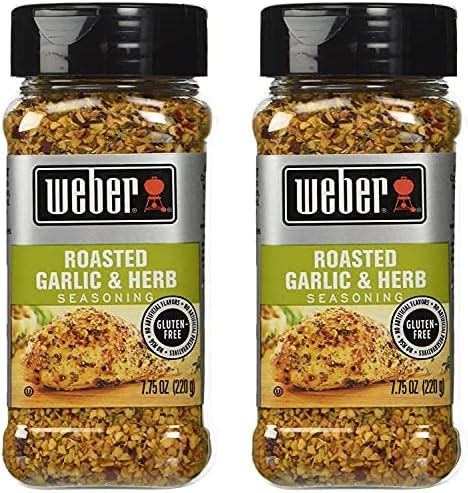 Amazon Weber Roasted Garlic Herb Seasoning Ounce Pack