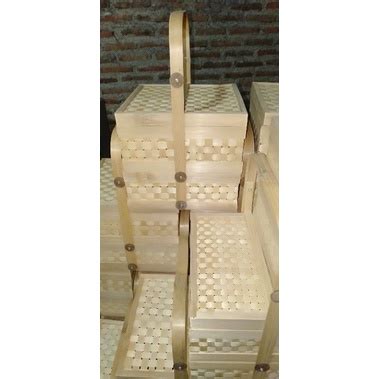 Jual Rantang Bambu Keranjang Bambu 20x20cm Shopee Indonesia