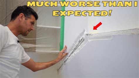 Fixing A VERY BAD Drywall Job YouTube