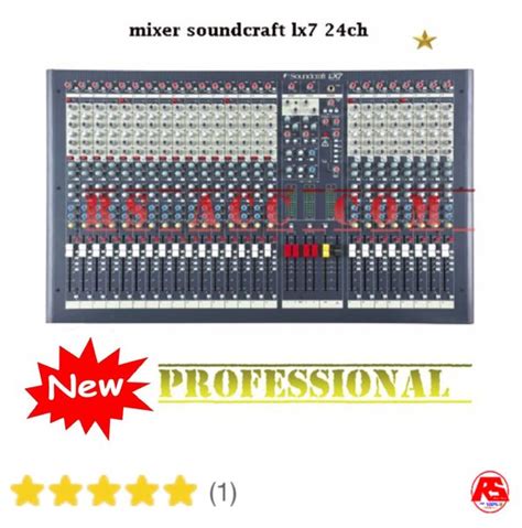 Jual New Murah Mixer Soundcraft Lx Ii Channel Di Lapak Rs