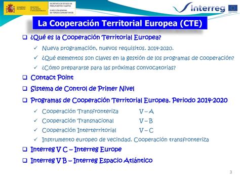 Cooperación Territorial Europea ppt descargar