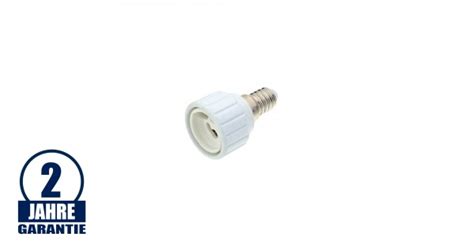 Adapter für Fassung E14 auf GU10