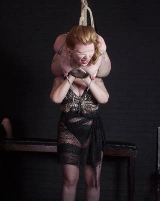 Suspension Bondage And Tit Torture Of Lesbian Slaveslut Madison In Extreme Nippl Porn Pictures