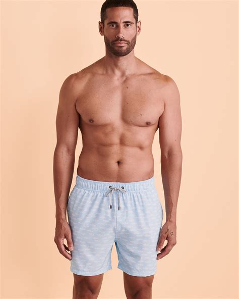 VINTAGE SUMMER Volley Swimsuit Light Blue Bikini Village