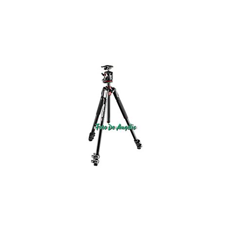 Manfrotto MK190XPRO3-BHQ2 KIT 190 Alluminio 3 sezioni più testa