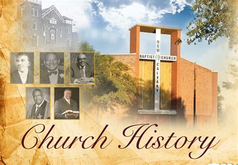 Our Church History New Calvary Baptist Church