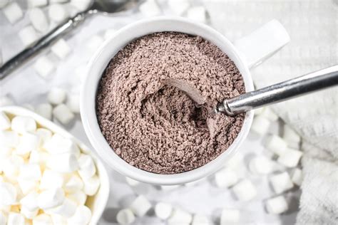 Homemade Hot Cocoa Mix Recipe Baste Cut Fold