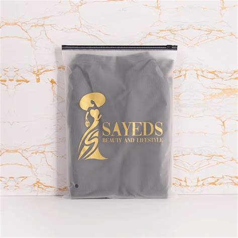 Custom D2w Biodegradable Matte Frosted Ziplock Resealable Plastic Packaging Poly Zip Lock Zipper