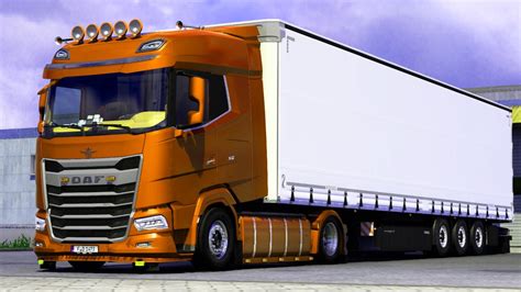 Ets Daf Xg Xg Reworked Mega Mod And Kogel Trailer