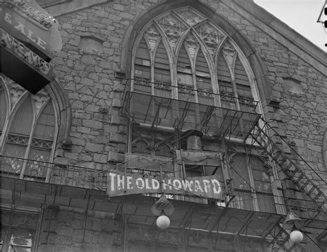 Old Howard Theatre Buildings Of New England