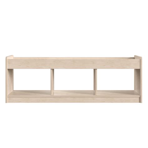 Bright Beginnings Commercial Grade Wooden 3 Section Classroom Shelf