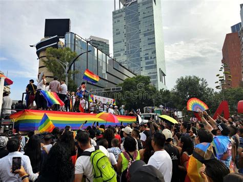 Pride Parade Is A Demonstration Of Lgbti Community Lesbian Gay Bisexual Trans And Intersex
