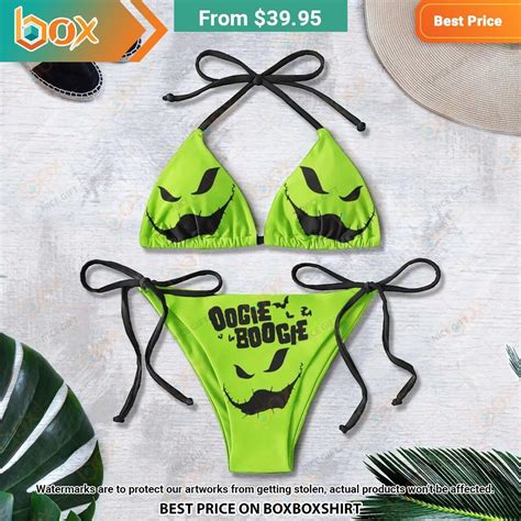 Jack Skellington Oogie Boogie Bikini Set Express Your Unique Style With BoxBoxShirt
