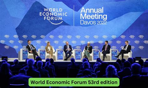 world economic forum  edition  start  davos switzerland