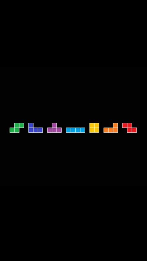 Tetris Art - Colorful Video Game Wallpaper