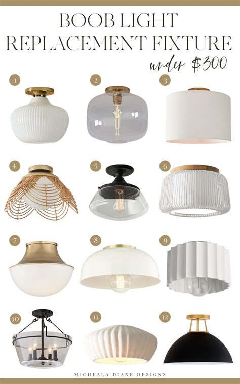 The Best Boob Light Replacement Fixture Micheala Diane Designs