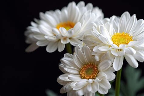 Premium Photo Composition Of Many Daisy Flower Buds